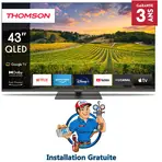 TV Thomson 43" 43QG5C14 QLED Google Tv Noir