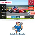 TV Thomson 75" 75QG7C14 QLED Smart Google Tv Noir