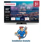 TV Thomson 50" 50QG6C14 QLED Plus Google Tv Noir