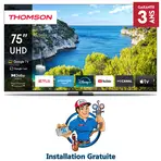 Tv Thomson 75" 75UG5C14 UHD Google Tv Noir