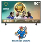 TV Hisense 50" A6N 4K UHD Smart Tv Noir