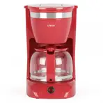 Cafetière Électrique LIVOO DOD163 1.25L - Rouge